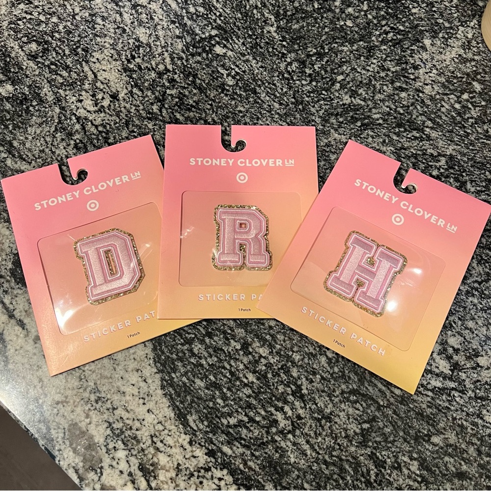Stoney Clover Lane x Target Patches D R H